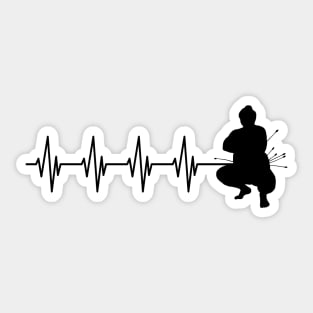 Sumo Heartbeat Sticker